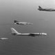 Illustration for article titled The Time When AV-8 Harriers Deployed Aboard A Fixed-Wing Navy Carrier